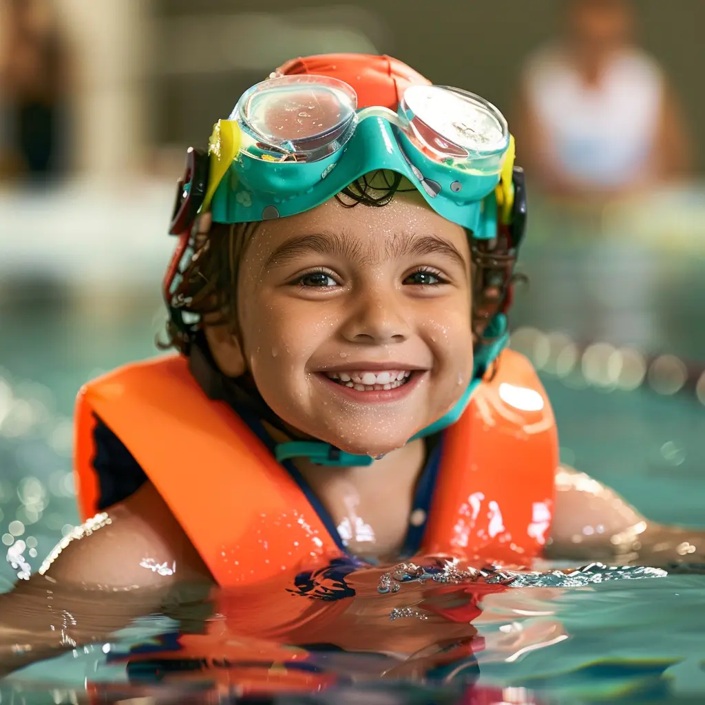 wie bringt man kindern schwimmen bei