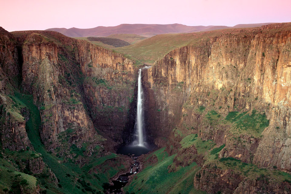 Wie hoch liegt Lesotho